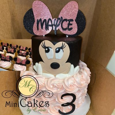 Custom Two-Tier Round Cake: 6’ and 8’