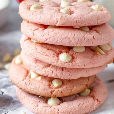 Double Strawberry Cookies (6)