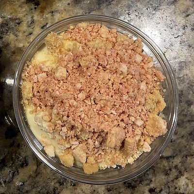 Strawberry Moonlight Pudding 