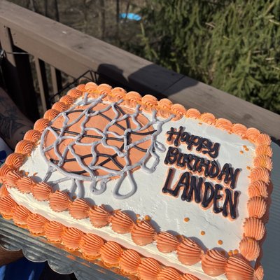 1/4 Sheet Cake 