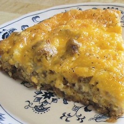 (White Castle) Cheeseburger Pie