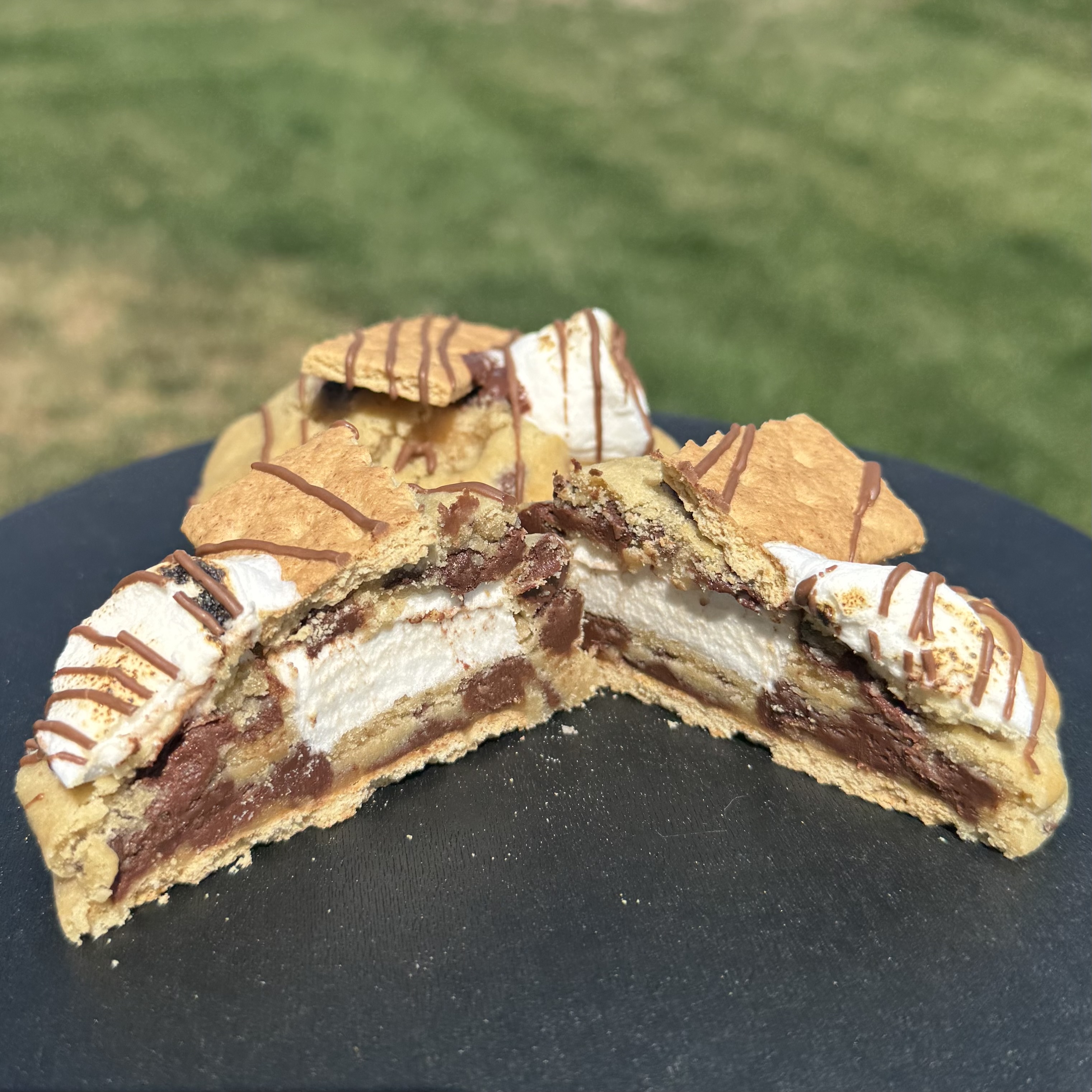 S’mores Stuffed Large Cookie
