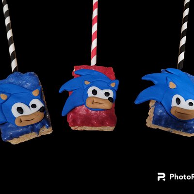 Sonic The Hedgehog Rice Krispy Treats 