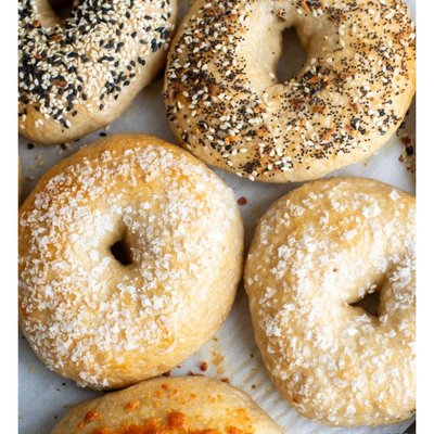 8 Sourdough Bagels - Specify Type Desired In Notes 