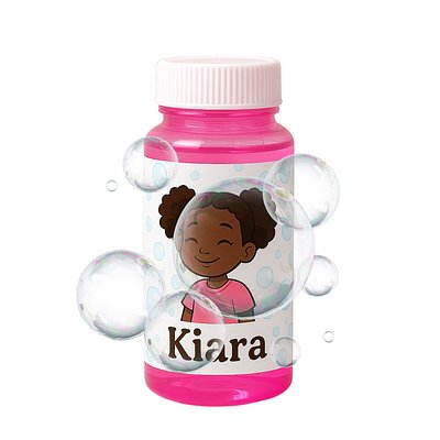 Custom Bubble Bottle 1dz 