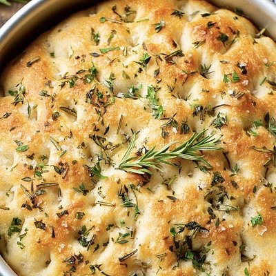 Fresh-baked Focaccia Bread