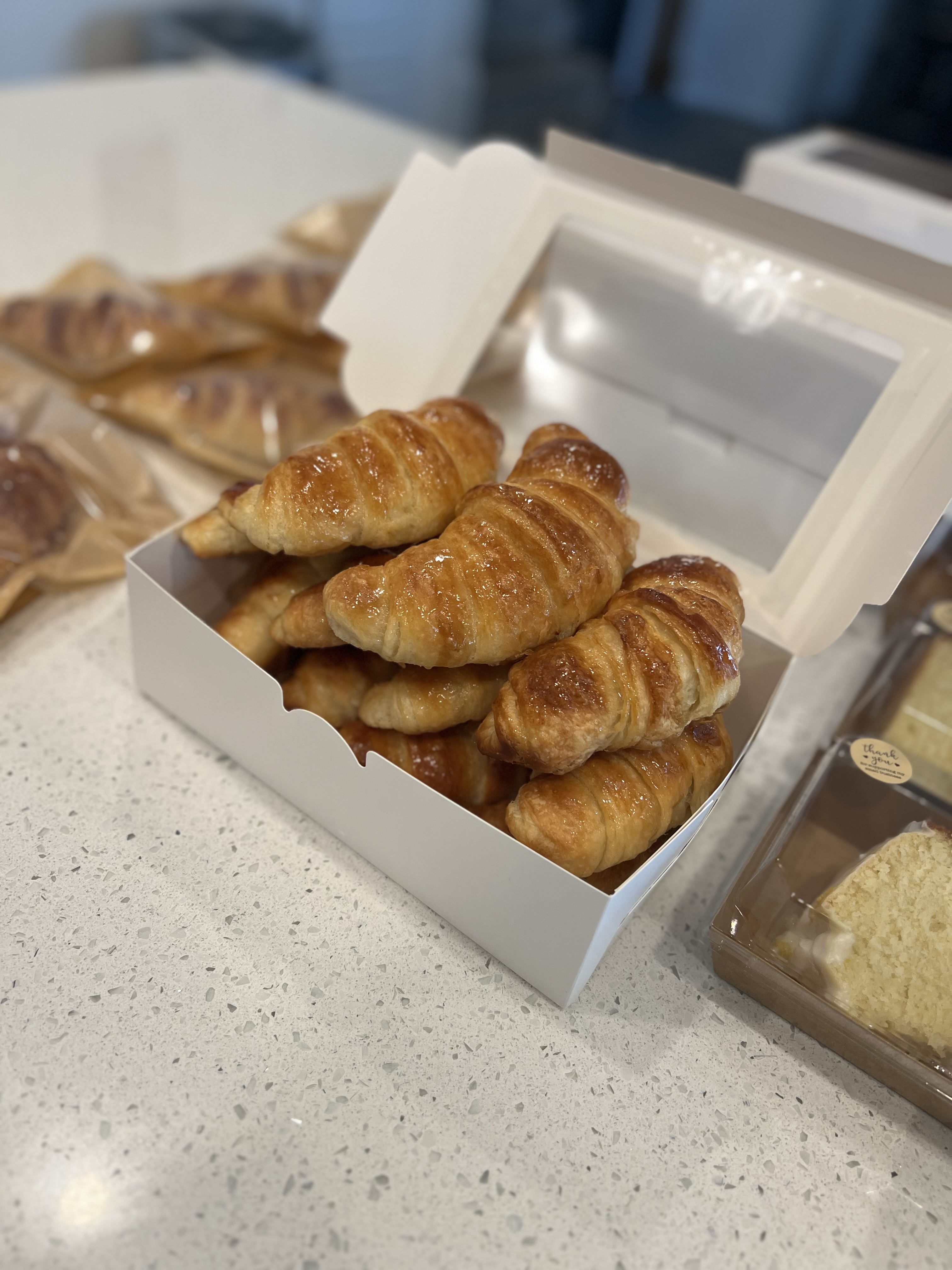 Honey Glazed Croissants