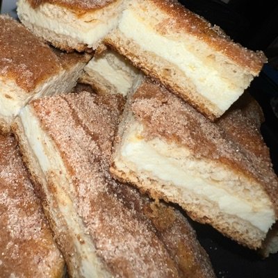 5 Churro Cheesecake Squares
