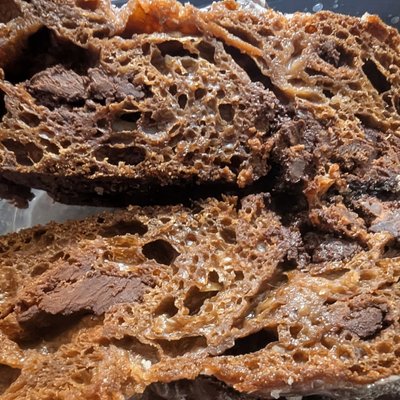 Double Chocolate Sourdough Focaccia 