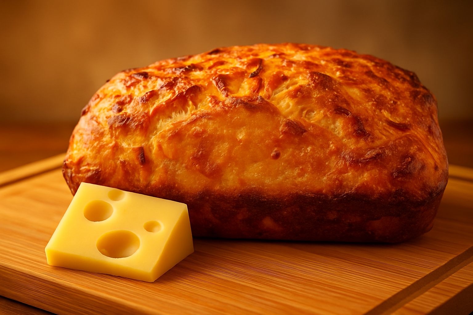 Ham And Swiss Sourdough loaf