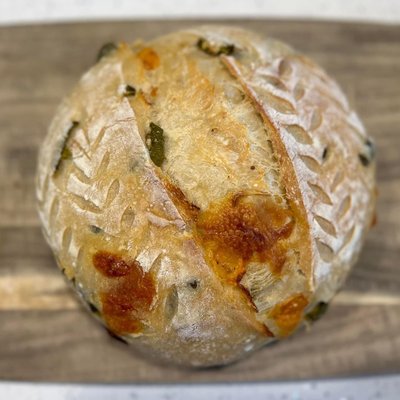 Jalapeño Cheddar Sourdough