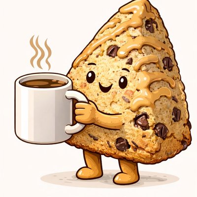 Frozen Cappuccino Scone