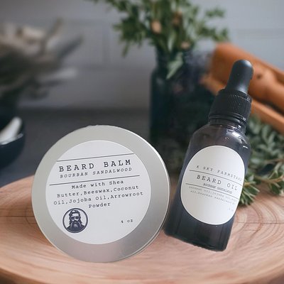 Beard Balm &Beard Oil Bundle