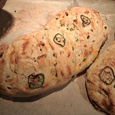 Jalapeño Cheddar Bread