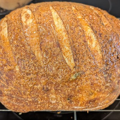 Cheddar Jalapeno Sourdough
