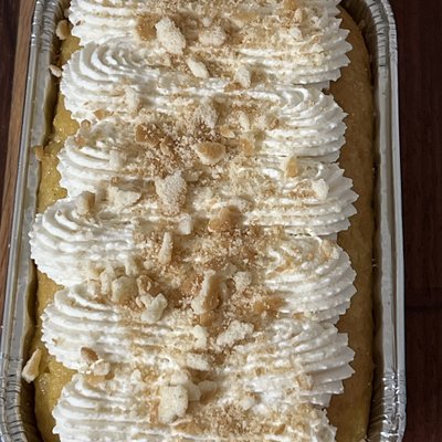 Banana Pudding Tres Leches Cake