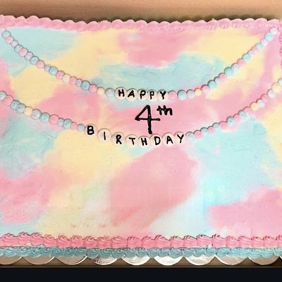 1/2 Sheet Cake