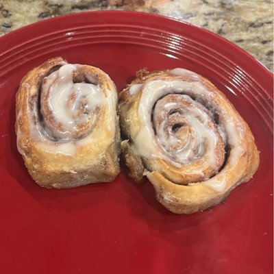 Half A Dozen Cinnamon Rolls 