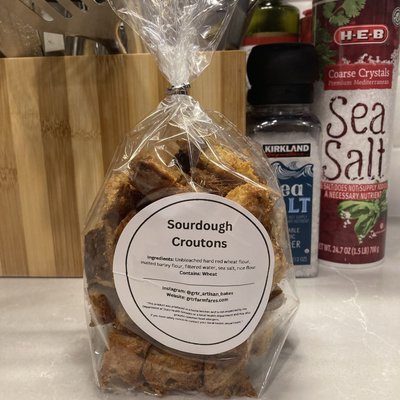 Sourdough Croutons
