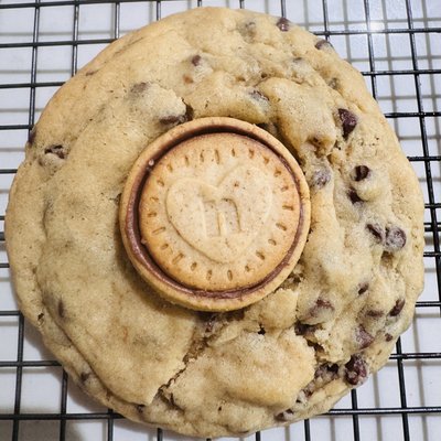 Nutella Filled Cookie