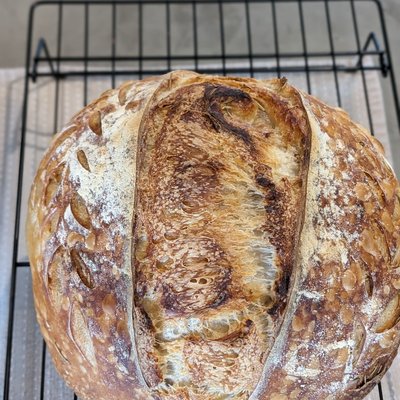 Flavored sourdough loaf 