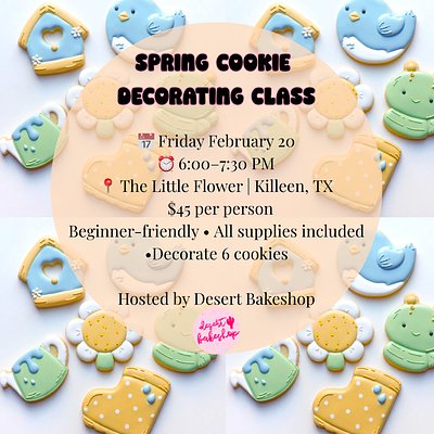 Spring Cookie Decorating Class 