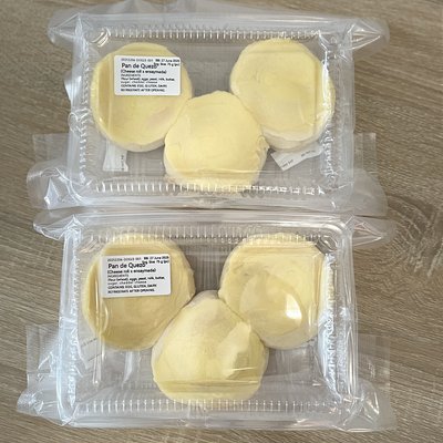 6pcs Pan De Quezo - Vacuum Sealed
