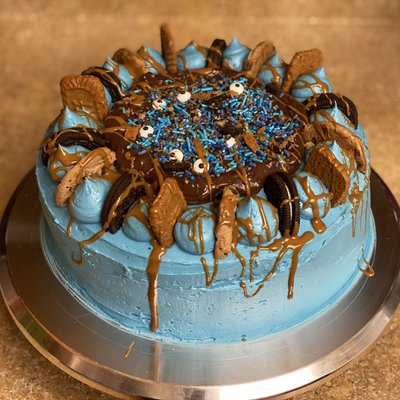 Cookie Monster Cake