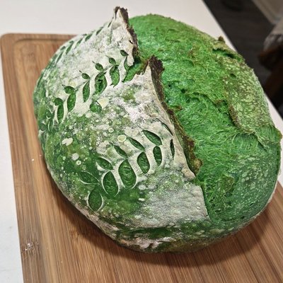 Pandan Sourdough 