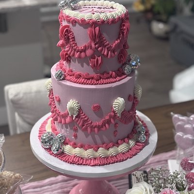 2 Tier Layer Cake