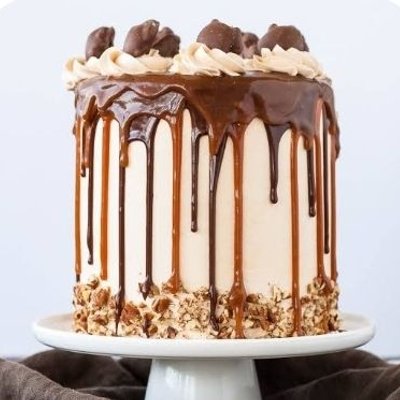 Chocolate Turtle Cake 