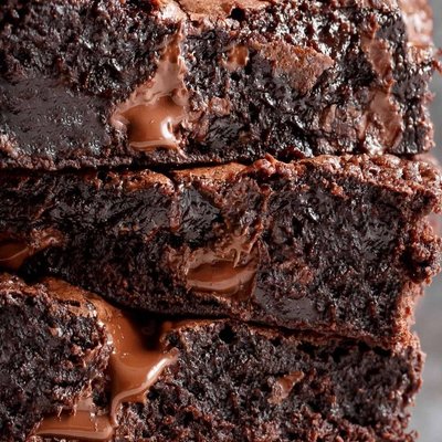The Ooey Gooey  Brownie