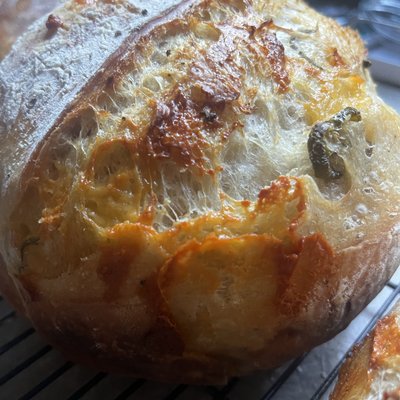 Flavored Sourdough Artisan Boule 