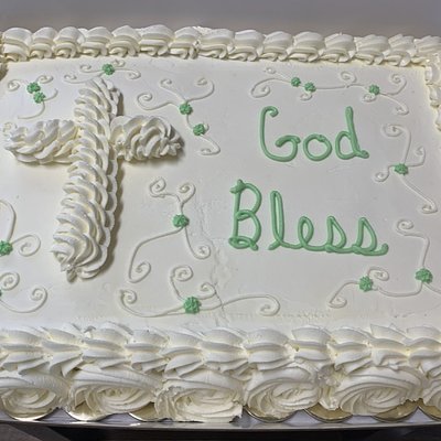 Half Sheet Cake 12x18x2