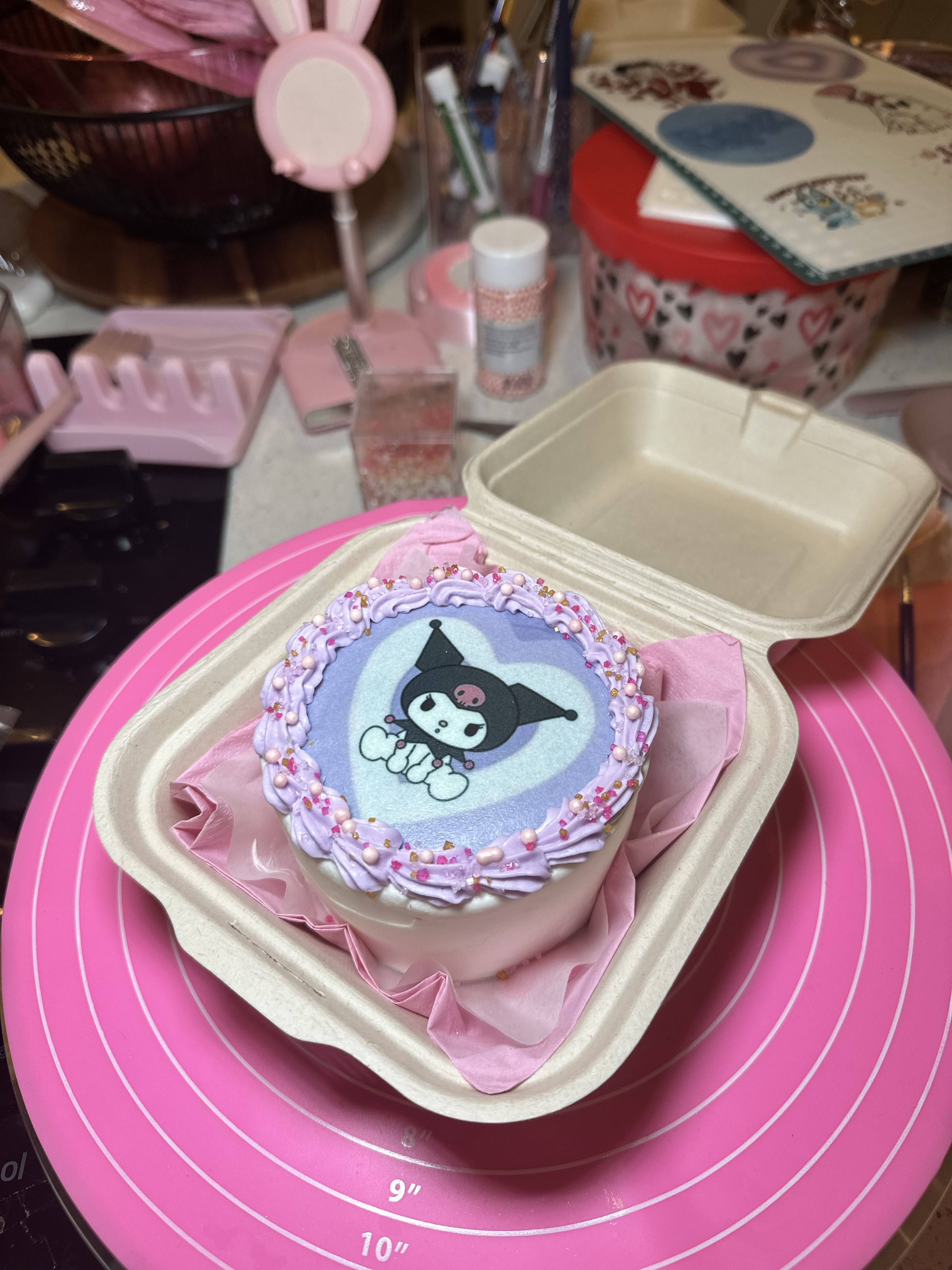 Kuromi Bento Cake