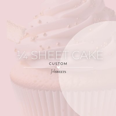 1/4 Sheet Cake
