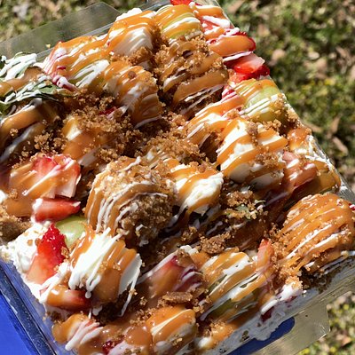 Small Cheesecake Fruit Salad