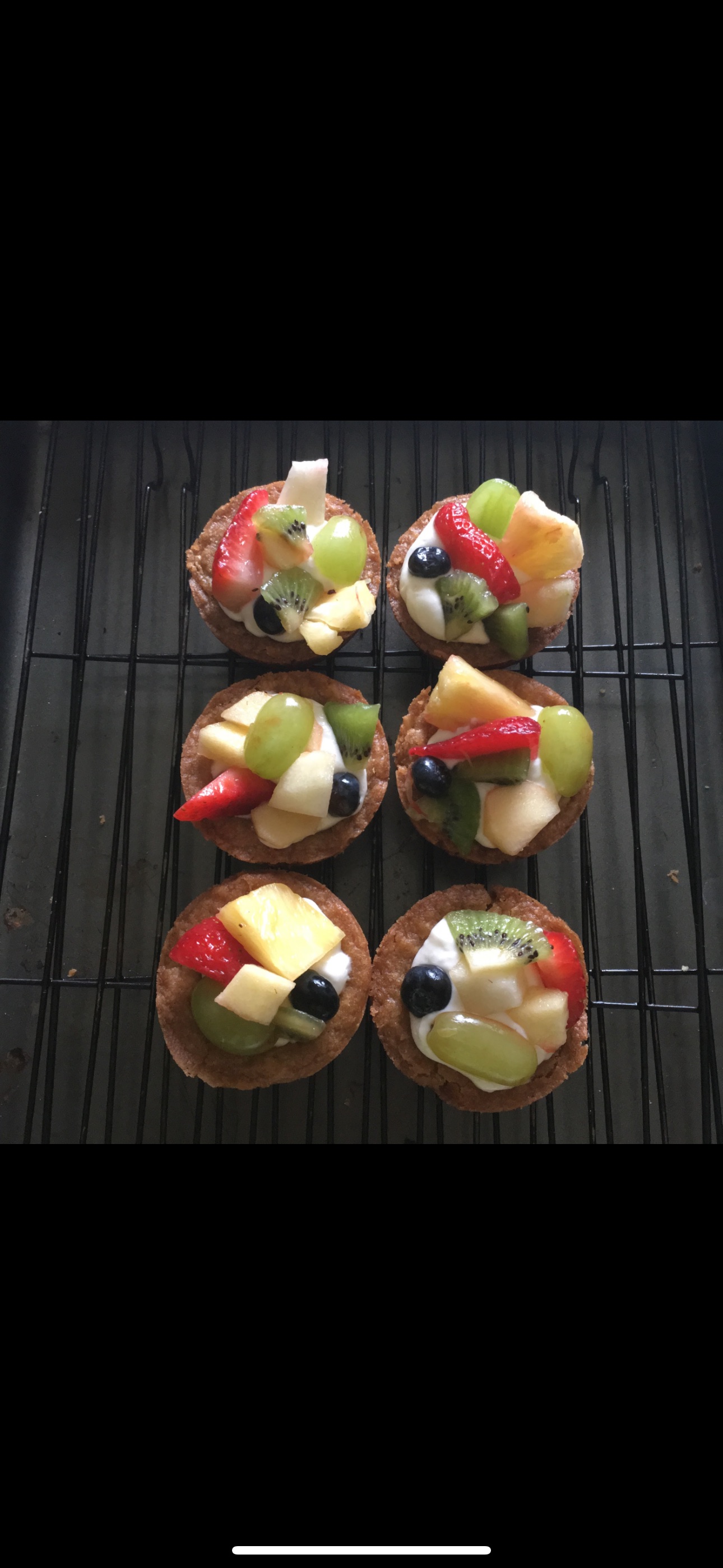 Cookie Fruit Tarts