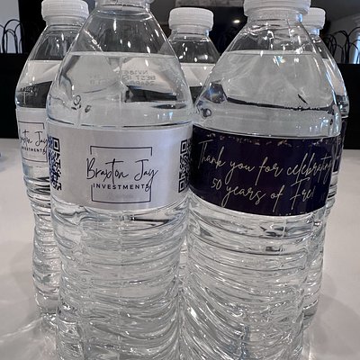 Customized 16.9oz Water Bottles
