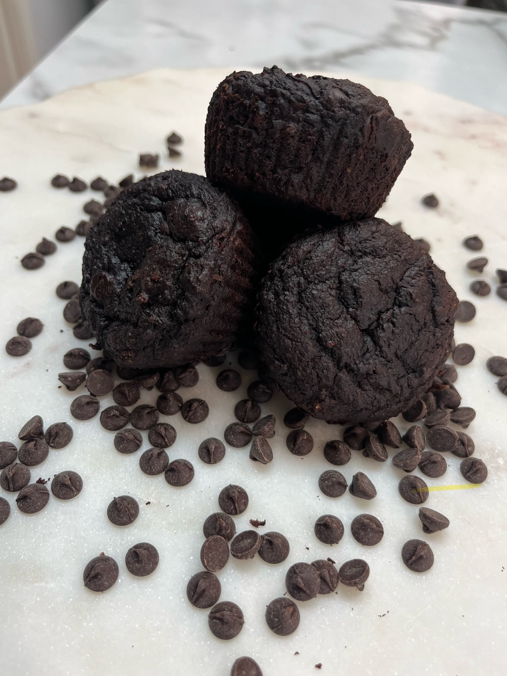 Chocolate Zuchini Muffin