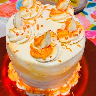 Orange Creamsicle Cake