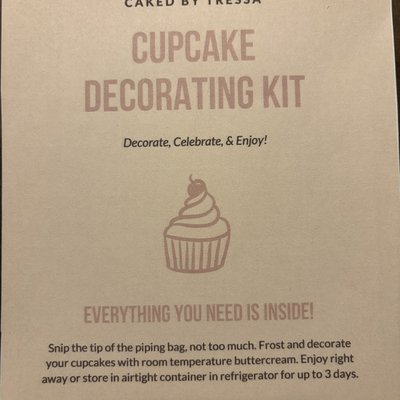 Cupcake Decorating Kits