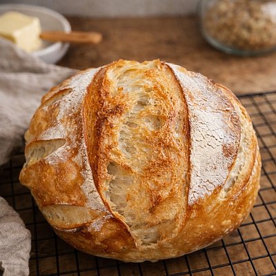 Mini Sourdough Loaf Plain (Uncut)
