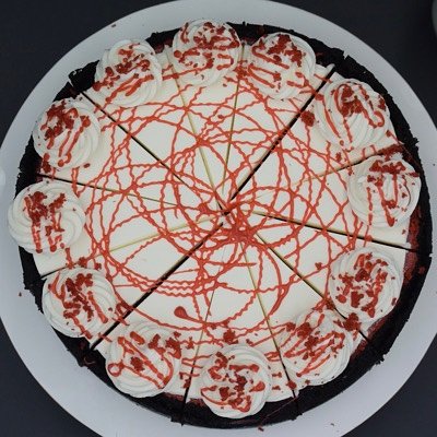 8” Red Velvet Cheesecake 