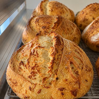 Sourdough Asiago Boule 