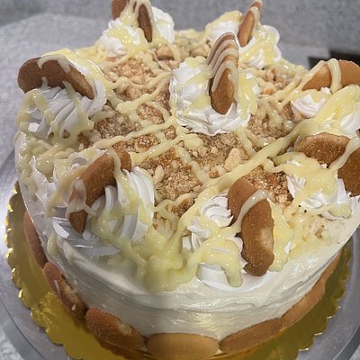 Banana Pudding Cake - 2Layer