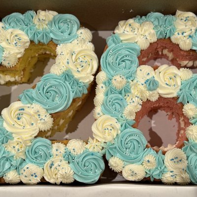 8" Number- 2 Layer