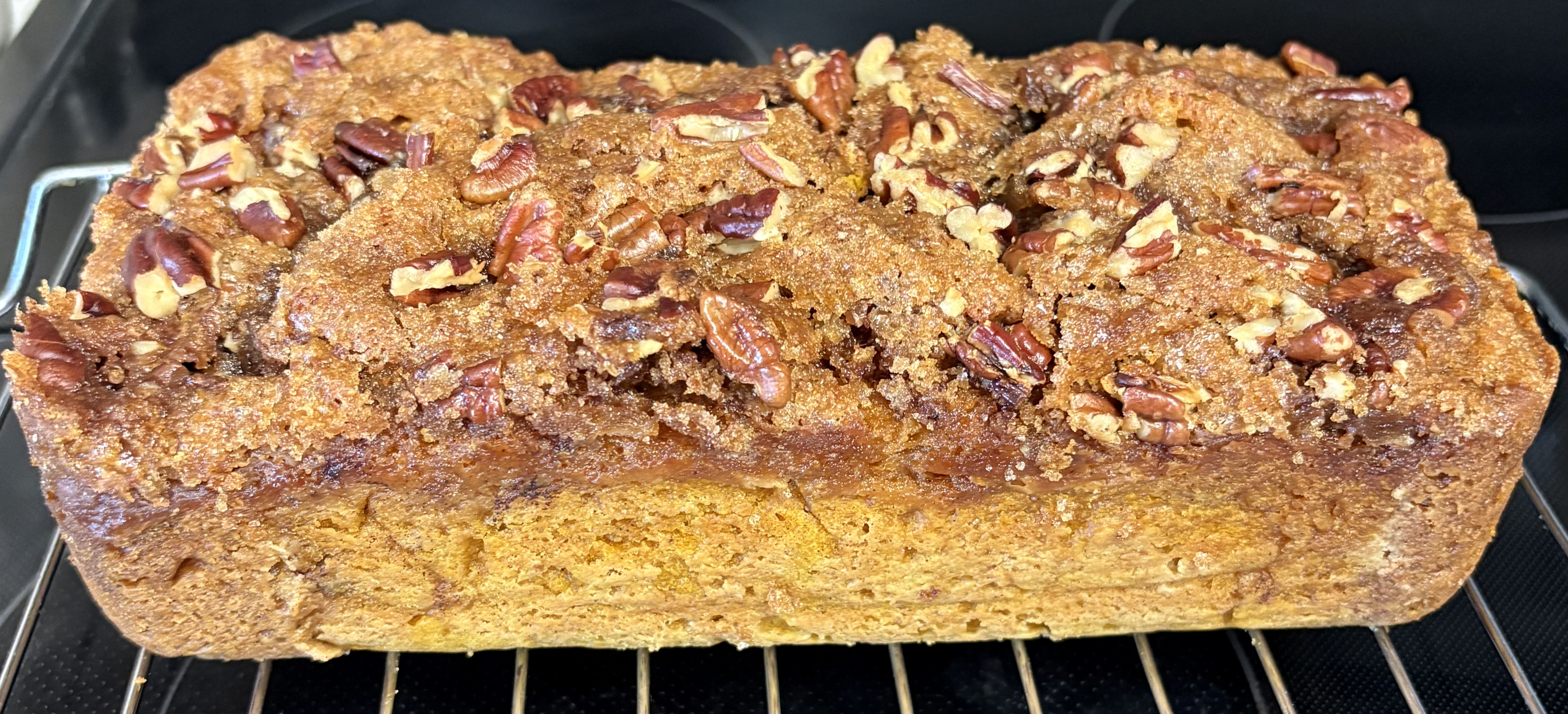 Small Pumpkin Cinnamon Roll Bread