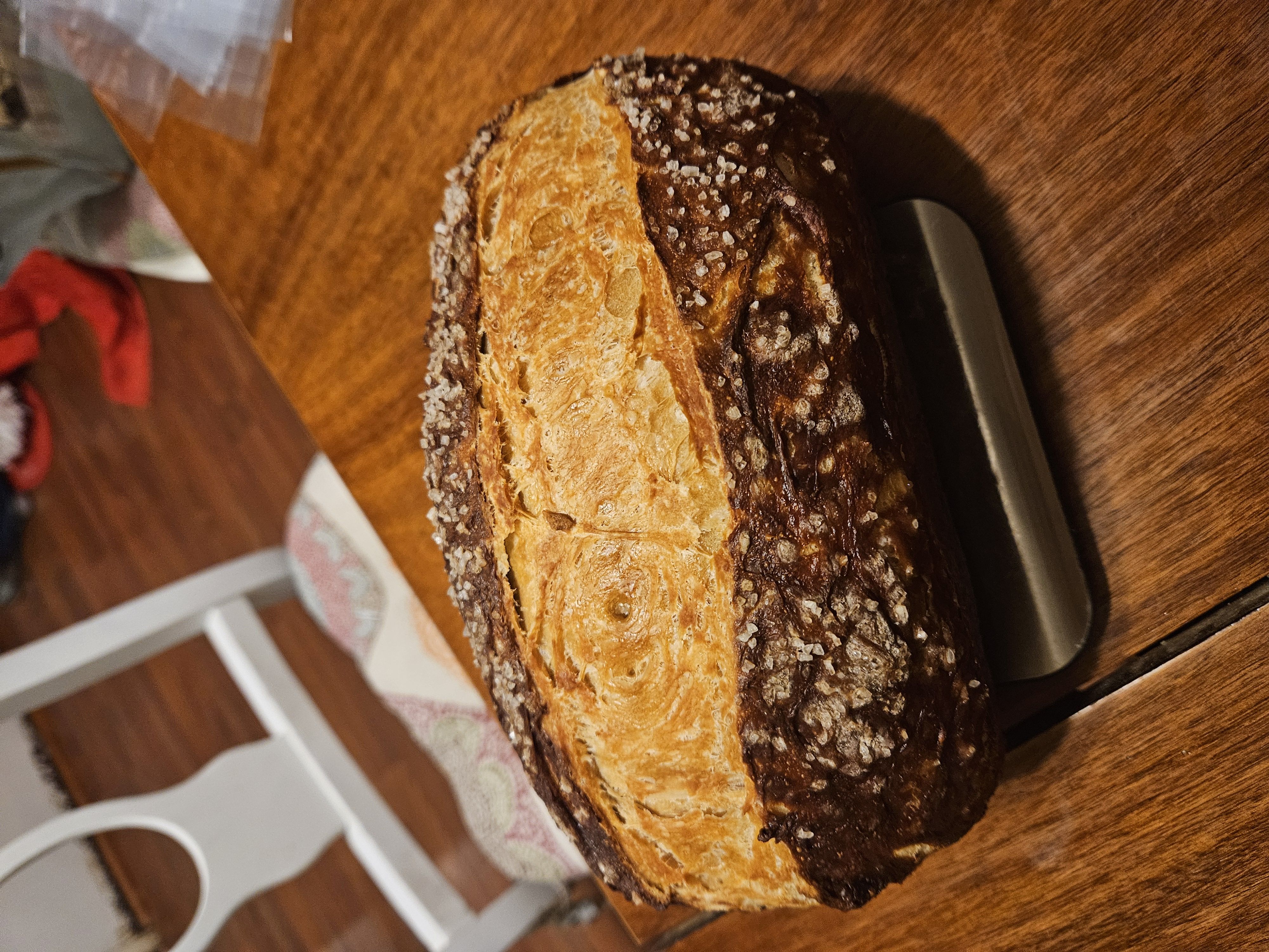 Pretzel Beer Sourdough Bread 