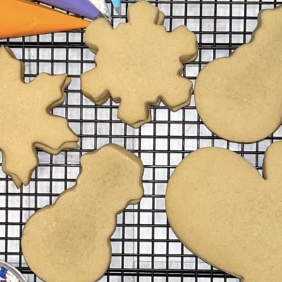 Undecorated Sugar Cookies